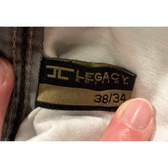 JC Jordan Craig Mens Straight Leg Gray Pants 38 x 34 - Picture 9 of 10